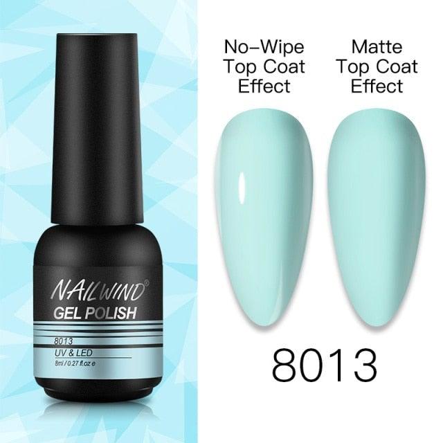 NEW TREND Modern fashion Red Gel Nail Polish For Nails  Permanent UV LED 8ml Matte Glossy High Quality Fashion Design For Women and Ladies Stevvex