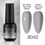 NEW TREND Modern fashion Red Gel Nail Polish For Nails  Permanent UV LED 8ml Matte Glossy High Quality Fashion Design For Women and Ladies Stevvex