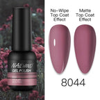 NEW TREND Modern fashion Red Gel Nail Polish For Nails  Permanent UV LED 8ml Matte Glossy High Quality Fashion Design For Women and Ladies Stevvex