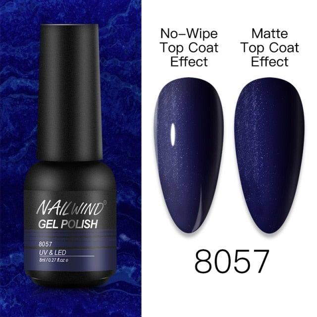 NEW TREND Modern fashion Red Gel Nail Polish For Nails  Permanent UV LED 8ml Matte Glossy High Quality Fashion Design For Women and Ladies Stevvex