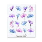 Nails Sticker Nail Art Decorations Flowers Leaves Decals Water Transfer Sliders Woman Face Fruit Foil Manicures Wraps  Water Transfer Nail Decals Sticker For Pretty Girl Self-Adhesive Nail Decals Designer Nail Stickers for Acrylic Decal Stevvex