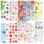 Holographic Nail Foil Transfer Set Sticker Decal Nail Art Foils Designer Marble Nail Decoration Sliders Wraps Manicure  Women Kids Girls Manicure Decoration Nail Art Supplies 3D Self-Adhesive Nail Decals Designer Nail Stickers for Acrylic Nails Stevvex