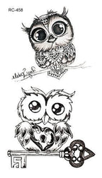 New Different Waterproof Temporary Tattoo Cute Fox Dog Luxury Animal Stickers Tattoo Colorful Modern Design For Adults Kids