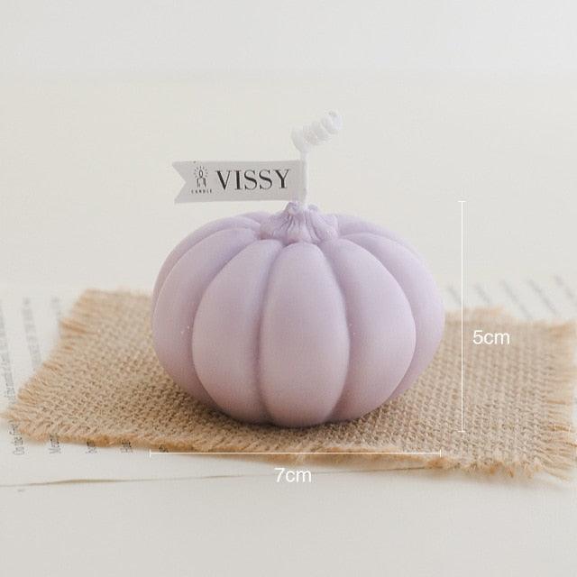 Pumpkin Candle Creative Handmade Aromatherapy Candle Pumpkin Candle Fall Candle Gift Set For Women Aromatherapy Candle Gift For Halloween Decorations Candle Photo Home Restaurant Hotel Decoration Stevvex