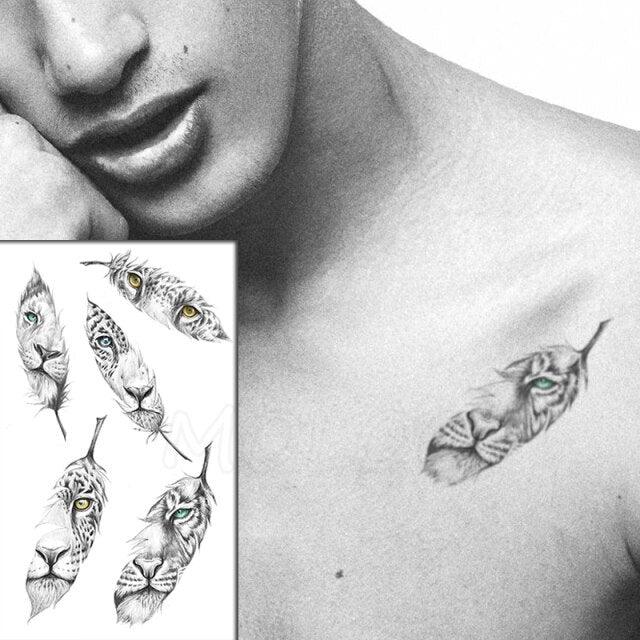 Luxury Womens Different Temporary Waterproof Tattoo Sticker Feather Dandelion Tattoos For Makeup Party Stevvex