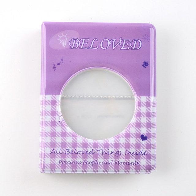 64 Pockets 3 Inches Photo Album Card Holder Receipt Storage Hollow Love Heart Photo Holder Business Card Bag Kpop Photocard Holder Book Polaroid Book Album Gifts For Valentines Day Stevvex
