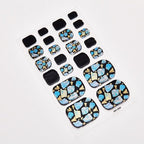 Full Beauty Loveliness Designed Manicure Valentines Nail Art Designer Nail Decals Kids Nails Art Decoration Nail Sticker Set French Tip Guides Stickers French Nail Stickers Form Fringe Guides for Decoration Stencil Tools Stevvex