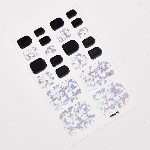Full Beauty Loveliness Designed Manicure Valentines Nail Art Designer Nail Decals Kids Nails Art Decoration Nail Sticker Set French Tip Guides Stickers French Nail Stickers Form Fringe Guides for Decoration Stencil Tools Stevvex