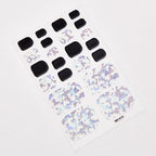 Full Beauty Loveliness Designed Manicure Valentines Nail Art Designer Nail Decals Kids Nails Art Decoration Nail Sticker Set French Tip Guides Stickers French Nail Stickers Form Fringe Guides for Decoration Stencil Tools Stevvex