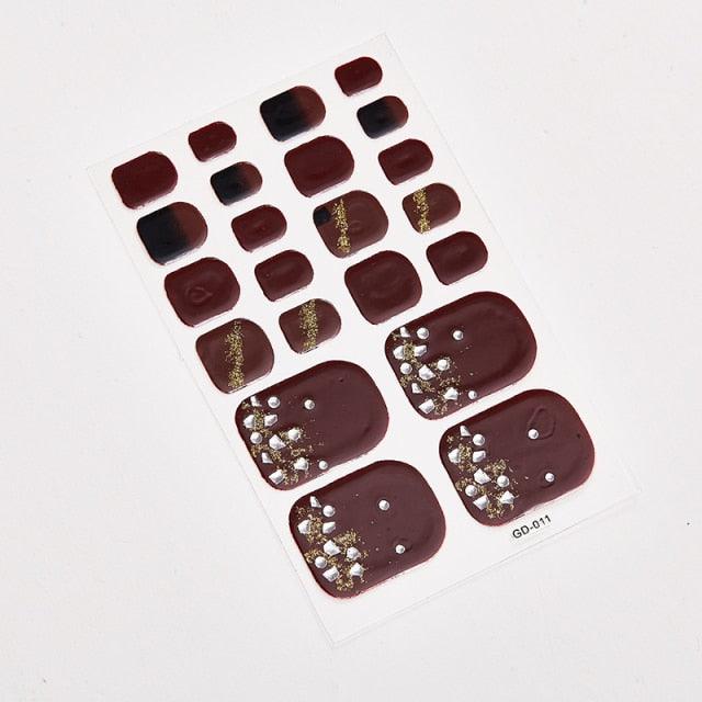 Full Beauty Loveliness Designed Manicure Valentines Nail Art Designer Nail Decals Kids Nails Art Decoration Nail Sticker Set French Tip Guides Stickers French Nail Stickers Form Fringe Guides for Decoration Stencil Tools Stevvex
