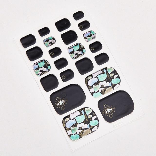 Full Beauty Loveliness Designed Manicure Valentines Nail Art Designer Nail Decals Kids Nails Art Decoration Nail Sticker Set French Tip Guides Stickers French Nail Stickers Form Fringe Guides for Decoration Stencil Tools Stevvex