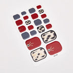 Full Beauty Loveliness Designed Manicure Valentines Nail Art Designer Nail Decals Kids Nails Art Decoration Nail Sticker Set French Tip Guides Stickers French Nail Stickers Form Fringe Guides for Decoration Stencil Tools Stevvex