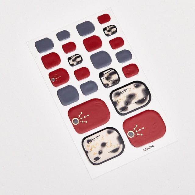 Full Beauty Loveliness Designed Manicure Valentines Nail Art Designer Nail Decals Kids Nails Art Decoration Nail Sticker Set French Tip Guides Stickers French Nail Stickers Form Fringe Guides for Decoration Stencil Tools Stevvex