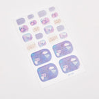 Full Beauty Loveliness Designed Manicure Valentines Nail Art Designer Nail Decals Kids Nails Art Decoration Nail Sticker Set French Tip Guides Stickers French Nail Stickers Form Fringe Guides for Decoration Stencil Tools Stevvex