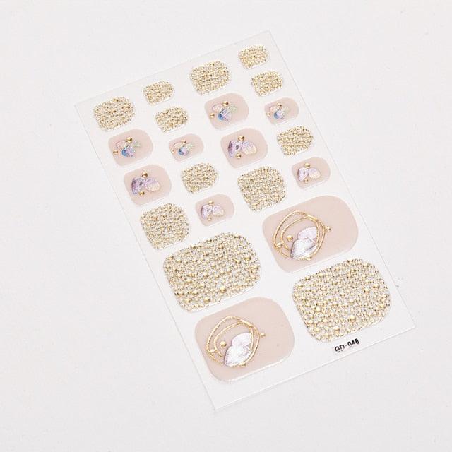 Full Beauty Loveliness Designed Manicure Valentines Nail Art Designer Nail Decals Kids Nails Art Decoration Nail Sticker Set French Tip Guides Stickers French Nail Stickers Form Fringe Guides for Decoration Stencil Tools Stevvex