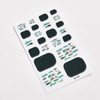 Full Beauty Loveliness Designed Manicure Valentines Nail Art Designer Nail Decals Kids Nails Art Decoration Nail Sticker Set French Tip Guides Stickers French Nail Stickers Form Fringe Guides for Decoration Stencil Tools Stevvex