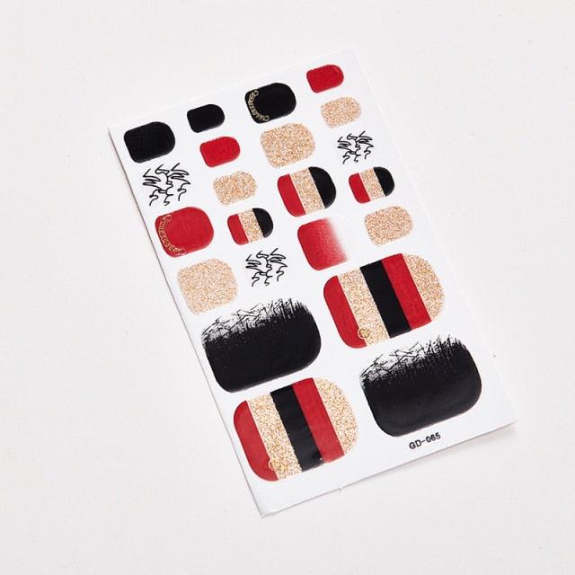 Full Beauty Loveliness Designed Manicure Valentines Nail Art Designer Nail Decals Kids Nails Art Decoration Nail Sticker Set French Tip Guides Stickers French Nail Stickers Form Fringe Guides for Decoration Stencil Tools Stevvex