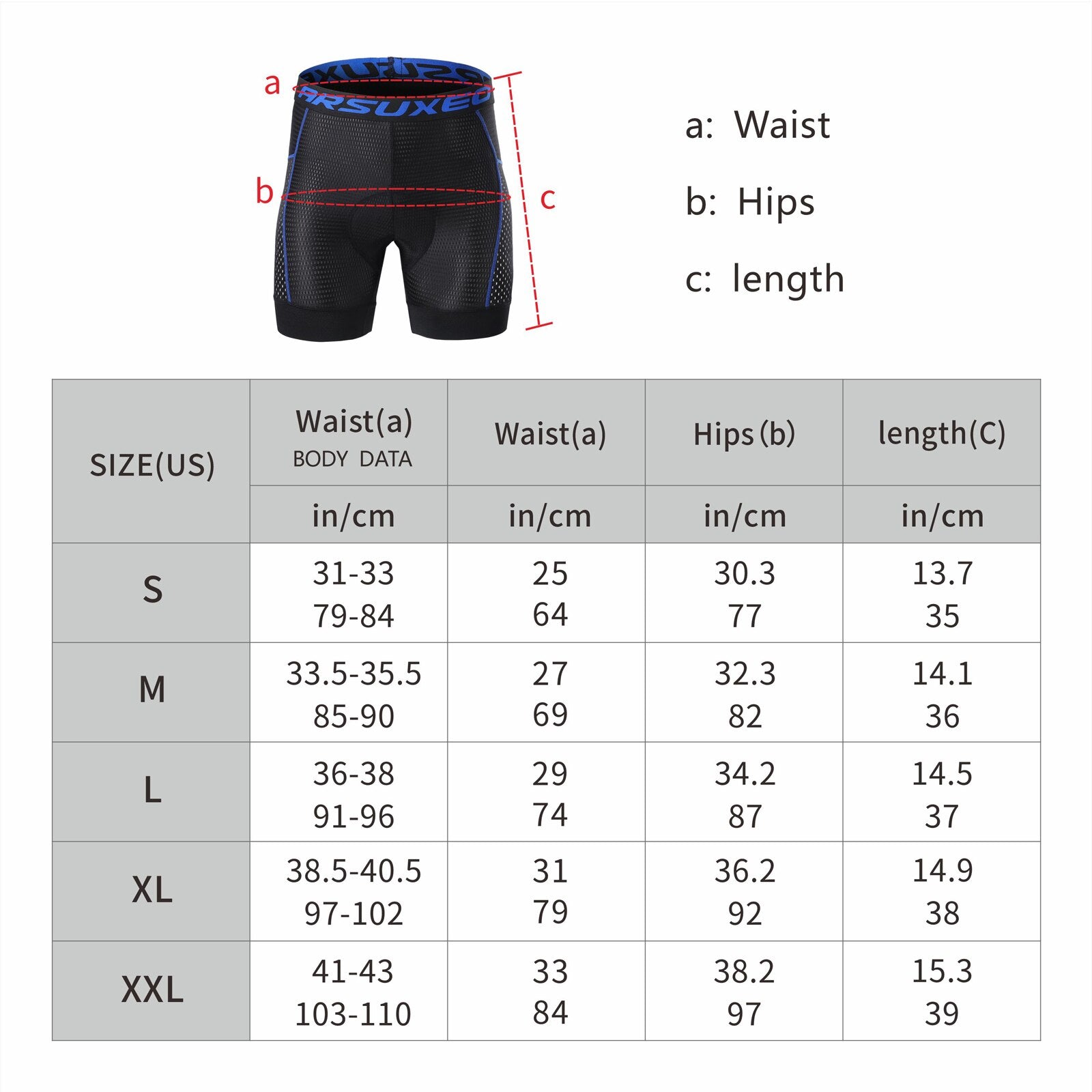 Cycling Shorts Men 5D Gel Pad Cycling Underwear Bicycle MTB Clothing - SJB-DIAMOND ELITES