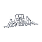 Woman Novelty Minimalist Dainty Design Irregular Hairpins Punk Style Metal Silver Hair Claws Barrettes Women Hair Accessories Hair Clips Hairgrip Stevvex