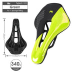 Bike Saddle Mountain Road Bike Seat PU Leather Gel Filled Cycling Cushion Comfortable Shockproof Bicycle Saddle Seat Cushion For Men Comfort Bike Saddle Anti-Slip Bicycle Saddle Waterproof Bicycle Seat For Mountain Bike Seat Stevvex