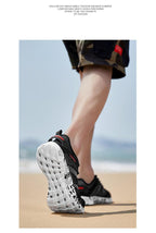 Summer Sport Mens Casual Workout Shoes Air Mesh Sneakers Fashion Foam Footwear Black Beach Water Fisherman Breathable Men Jogging Tennis Sport Sneakers Stevvex