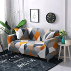 Elastic Sofa Covers for Living Room Stretch Slipcovers Sectional Couch Cover L Shape Corner Armchair Cover 1/2/3/4 Seater Slipcovers Elastic Stylish Printed Sectional Sofa Furniture Protector For Living Room Stevvex