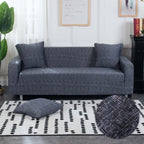 Elastic Sofa Covers for Living Room Stretch Slipcovers Sectional Couch Cover L Shape Corner Armchair Cover 1/2/3/4 Seater Slipcovers Elastic Stylish Printed Sectional Sofa Furniture Protector For Living Room Stevvex