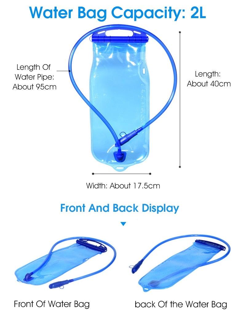 Bike Bags Portable Waterproof Backpack Cycling Water Bag Outdoor Sport Climbing Hiking Pouch Hydration Backpack  Bike Backpack  Mountain Biking Daypack Cycling Hiking Bicycle 10L Stevvex