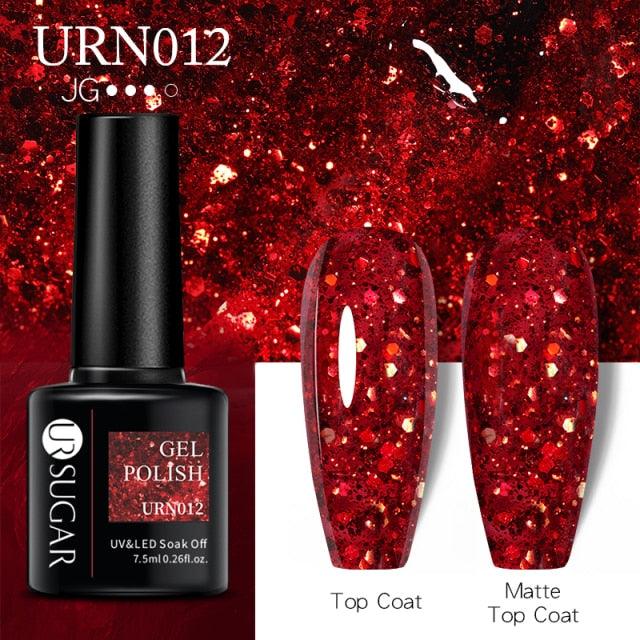 New 2022 Pink Blue Gel Nail Polish UV Color Changing Elegant Luxury Glossy Nail Design For Womens Stevvex