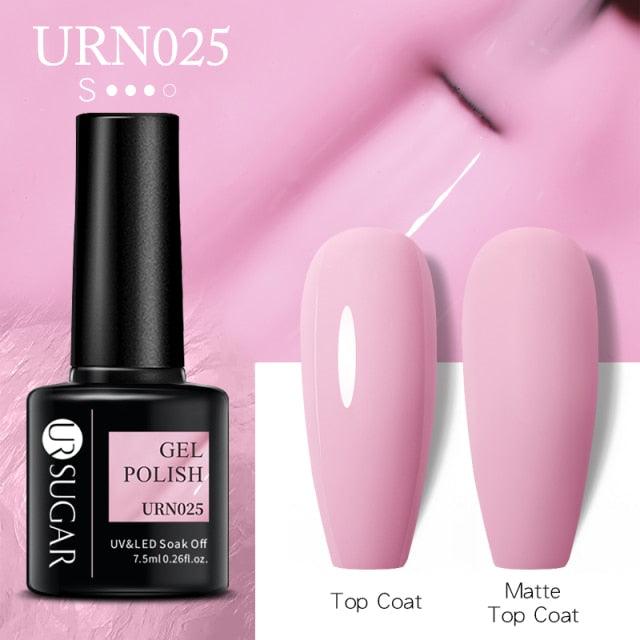 New 2022 Pink Blue Gel Nail Polish UV Color Changing Elegant Luxury Glossy Nail Design For Womens Stevvex