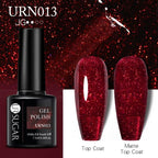 New 2022 Pink Blue Gel Nail Polish UV Color Changing Elegant Luxury Glossy Nail Design For Womens Stevvex