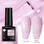 New 2022 Pink Blue Gel Nail Polish UV Color Changing Elegant Luxury Glossy Nail Design For Womens Stevvex