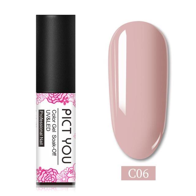 New 2022 Pink Blue Gel Nail Polish UV Color Changing Elegant Luxury Glossy Nail Design For Womens Stevvex