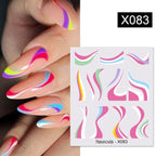 Spring Simple Green Theme Water Decal Sticker Flower Leaf Tree Summer Slider For Manicuring Nail Art Watermarks Art Decoration Manicure Tools Nail Watermark Decals iridescent Decoration Nail Self-Adhesive Decals Nail Stickers Water Transfer Fresh Nail Stevvex