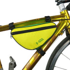 Bicycle Bag Waterproof Bike Triangle Bag Storage Mobile Phone Cycling Bag Bike Tube Pouch Holder Accessories Bike Frame Storage Bag Water Resistant Cycling Handlebar Top Tube Bag Under Seat Pouch Strap-On Adjustable Install Position Stevvex