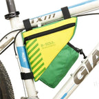 Bicycle Bag Waterproof Bike Triangle Bag Storage Mobile Phone Cycling Bag Bike Tube Pouch Holder Accessories Bike Frame Storage Bag Water Resistant Cycling Handlebar Top Tube Bag Under Seat Pouch Strap-On Adjustable Install Position Stevvex