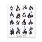Cool Geometrics Pattern Water Decals Stickers Flower Leaves Slider For Nails Spring Summer Nail Art Decoration Tattoos Women Nail Art Stickers Water Transfer Decals Design Nail Art Supplies Manicure Acrylic Nail Foil Stencils Decorations Stevvex