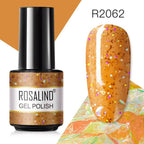New Popular Womens Fashion Gel Nail Polish UV LED Permanent Matt Glossy Effect Luxury Design Nail Gel For Women and Girls Stevvex