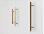 Black Golden Cupboard Handle Brushed Stainless Steel Kitchen Cabinet Door Knob Furniture Handle Drawer Pull Hardware Stainless Steel Kitchen Drawer Pulls Cabinet Handles