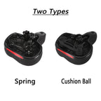 Breathable Leather Bicycle Saddle Cushion Comfortable Anti Slip And Weat Road Bike Sponge Filled Shockproof Bike Seat For Men Women Memory Foam Soft Bicycle Seats Cushion Dual Shock Absorbing Wide Bicycle Seat Replacement For Mountain Bike Road Bike Stevvex