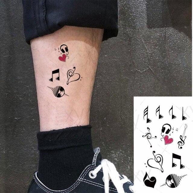 Waterproof Temporary Tattoo Lavender Stickers Butterfly Flower Luxury Small Tattoo For Body Arm Stevvex