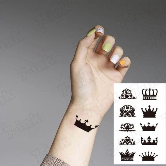 Waterproof Temporary Tattoo Lavender Stickers Butterfly Flower Luxury Small Tattoo For Body Arm Stevvex