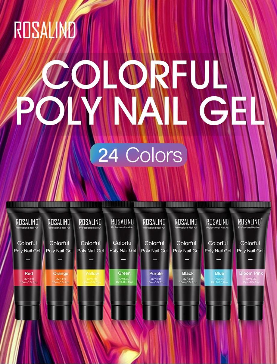 New Popular Nail Polish Gel 15ml UV Nail Extension Gel Permanent Nail Art Manicure Design Fashion Gel For Womens Stevvex
