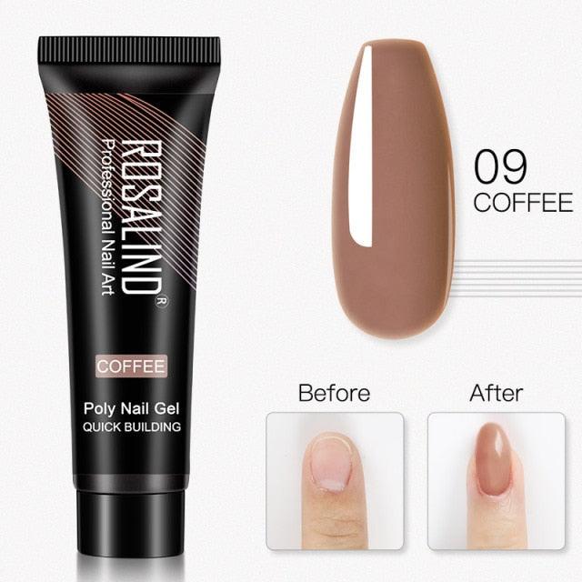 New Popular Nail Polish Gel 15ml UV Nail Extension Gel Permanent Nail Art Manicure Design Fashion Gel For Womens Stevvex