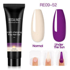 New Popular Nail Polish Gel 15ml UV Nail Extension Gel Permanent Nail Art Manicure Design Fashion Gel For Womens Stevvex