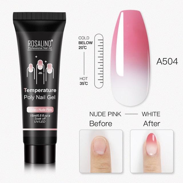 New Popular Nail Polish Gel 15ml UV Nail Extension Gel Permanent Nail Art Manicure Design Fashion Gel For Womens Stevvex