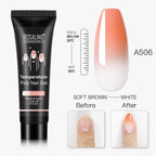 New Popular Nail Polish Gel 15ml UV Nail Extension Gel Permanent Nail Art Manicure Design Fashion Gel For Womens Stevvex