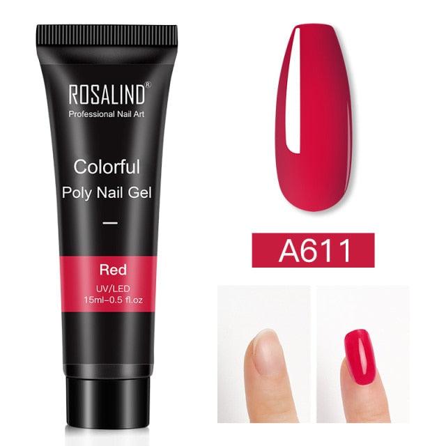 New Popular Nail Polish Gel 15ml UV Nail Extension Gel Permanent Nail Art Manicure Design Fashion Gel For Womens Stevvex