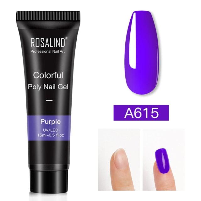 New Popular Nail Polish Gel 15ml UV Nail Extension Gel Permanent Nail Art Manicure Design Fashion Gel For Womens Stevvex