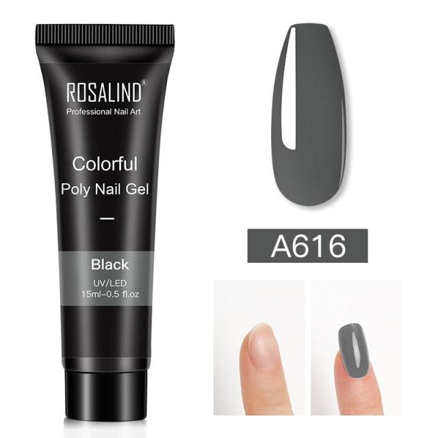New Popular Nail Polish Gel 15ml UV Nail Extension Gel Permanent Nail Art Manicure Design Fashion Gel For Womens Stevvex